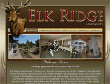Tablet Screenshot of elkridgeapartments.com